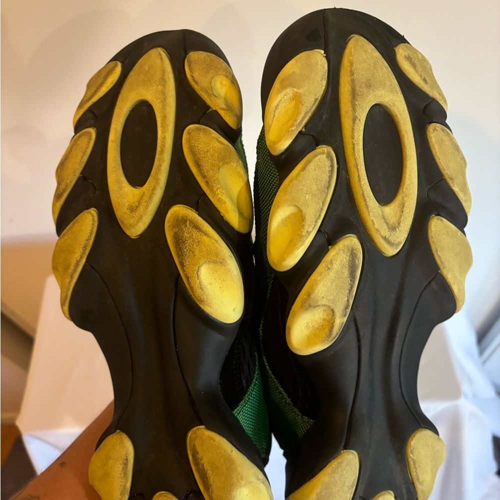 Oakley Green and Black Slip-On Athletic Shoes - Picture 5 of 5